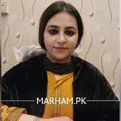 Dr. Ms Myda Tahir Physiotherapist Lahore