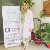 Dr. Falahat Nasir Dentist Rawalpindi